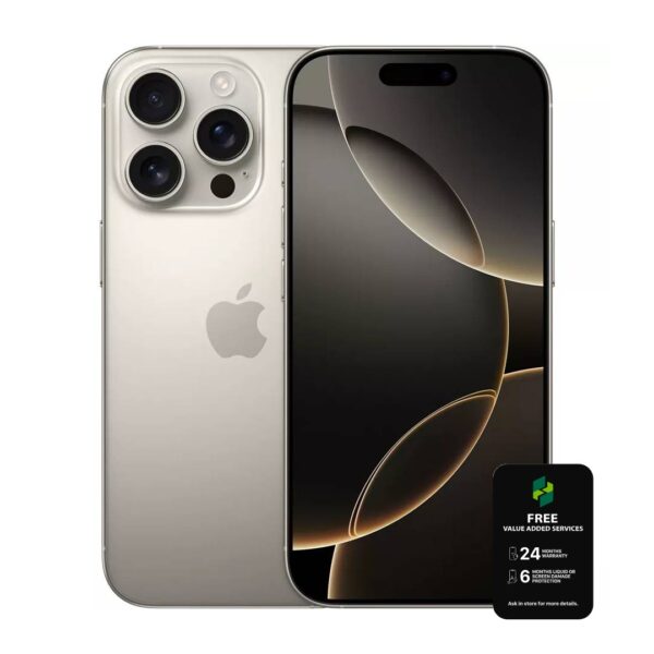 Iphone 16 pro max-natural titanium