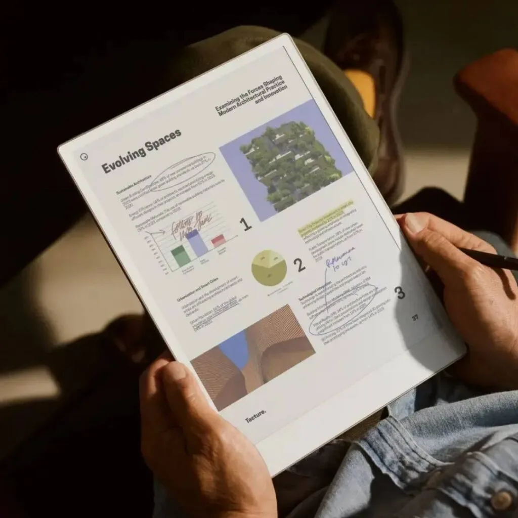 Remarkable paper pro tablet with marker plus