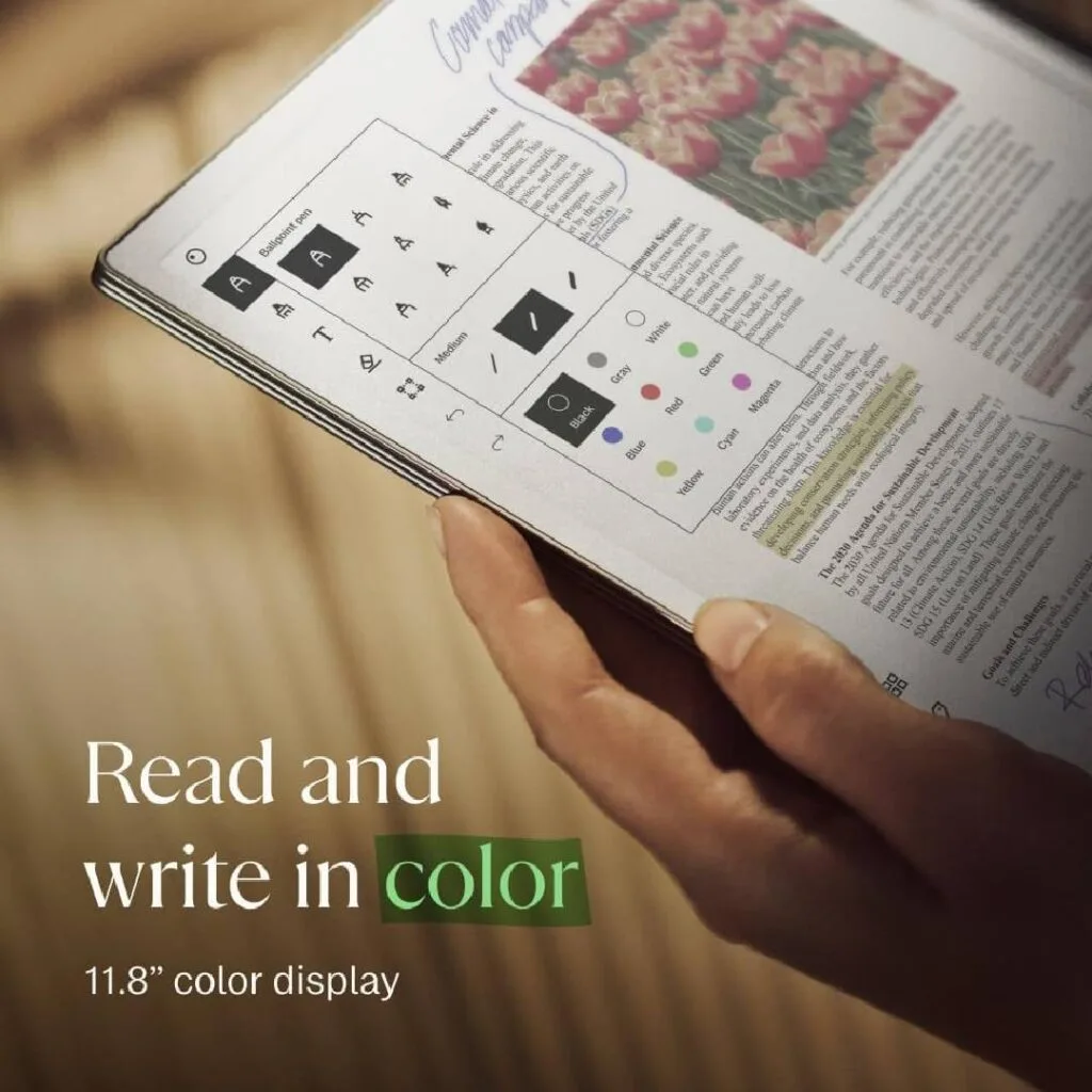 Remarkable paper pro tablet with marker plus
