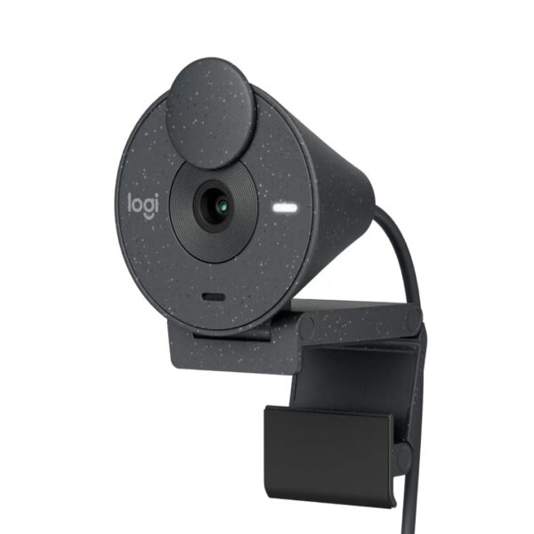 Logitech brio 300 hd webcam usb-graphite