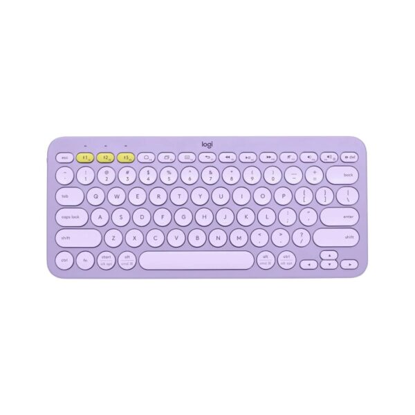 Logitech K380 Multi-Device Bluetooth Keyboard-lavender