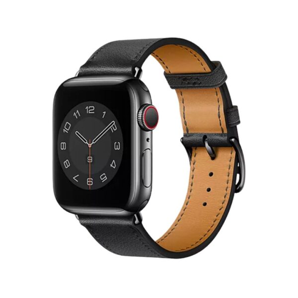 Wiwu attelage genuine leather watch band-black Wiwu attelage genuine leather watch band-black