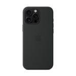 iPhone 16 Pro Max Silicone Case with MagSafe-black