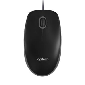 Logitech b100 optical usb corded mouse