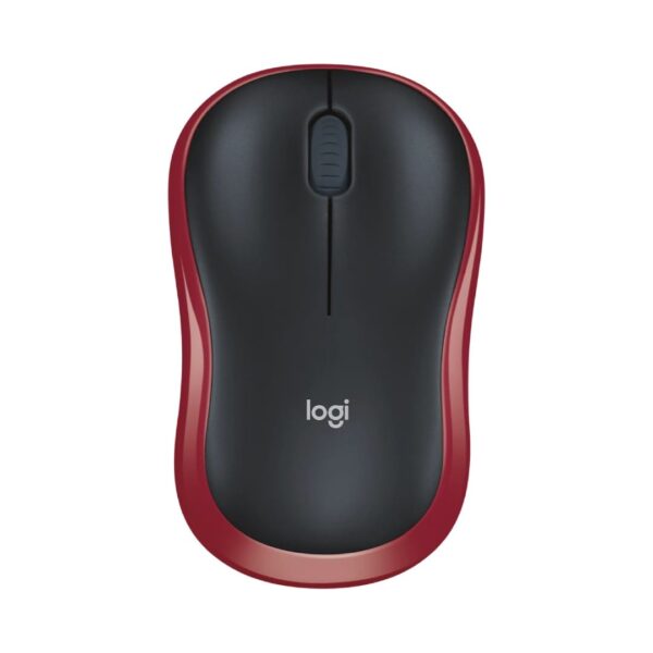 Logitech wireless mouse m185-red