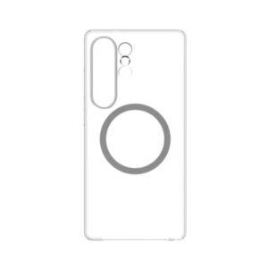 Clear magnet case for galaxy s25 ultra
