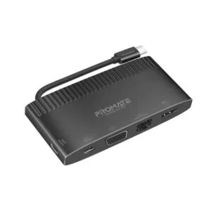 Promate mediahub-c6 6-in-1 usb-c media hub