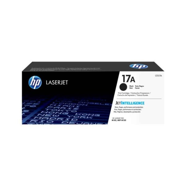 Hp 17a black original laserjet toner cartridge (cf217a)