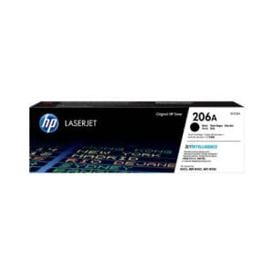 HP 206A Black Original LaserJet Toner Cartridge, W2110A