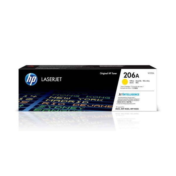 Hp 206a yellow original laserjet toner cartridge