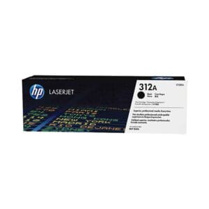 HP 312A Black LaserJet Toner Cartridge (C380A)