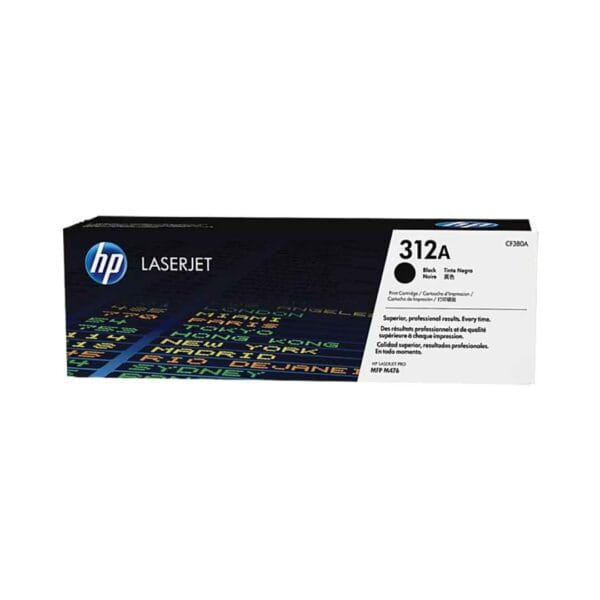 Hp 312a black laserjet toner cartridge (c380a)