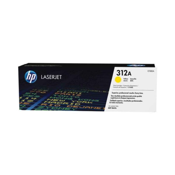 Hp 312a yellow laserjet toner cartridge (c382a) Hp 312a yellow laserjet toner cartridge (c382a)