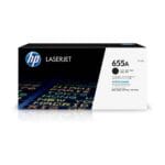 HP 655A Black Original LaserJet Toner Cartridge (CF450A)