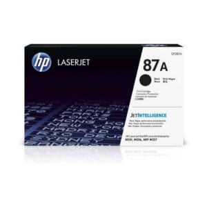 HP 87A Black Original LaserJet Toner Cartridge, CF287A
