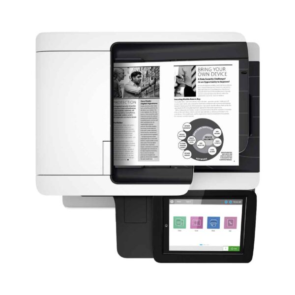 HP LaserJet Enterprise MFP M528dn Printer-2