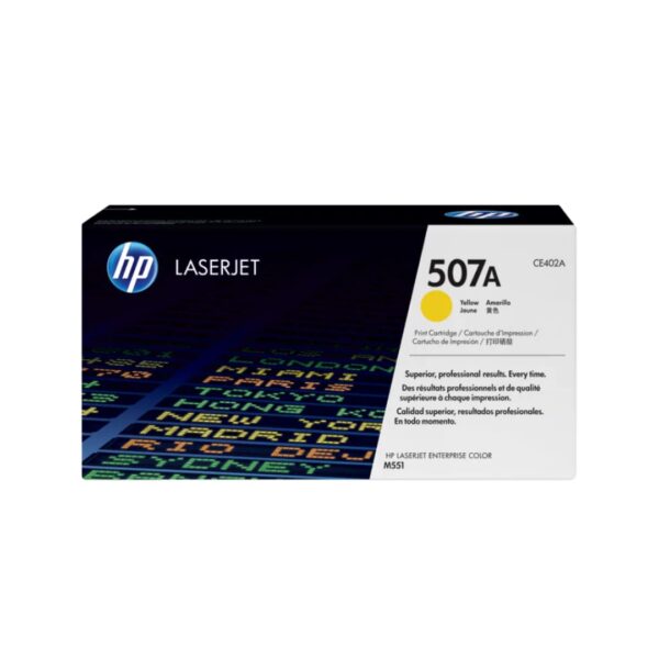 Hp 507a laserjet toner cartridge