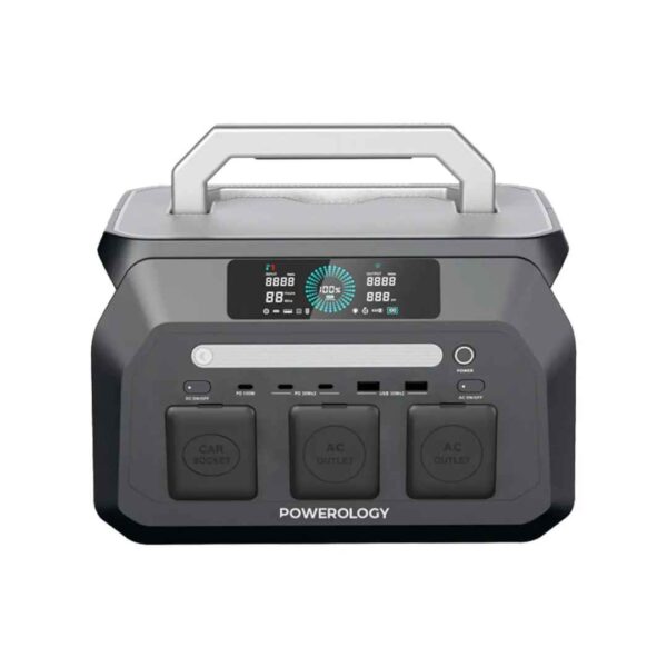 Powerology dynamic800 portable power station 800w-1
