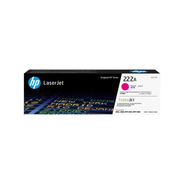 HP 222A Black LaserJet Toner Cartridge (W2220A)