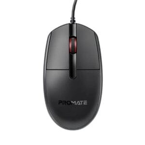 Promate CM-1200 Ergonomic Wired Optical Mouse