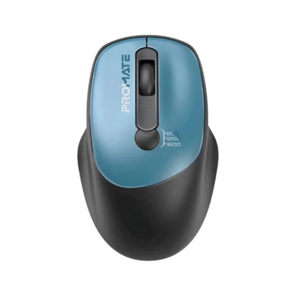 Promate uniglide ezgrip™ ergonomic wireless mouse