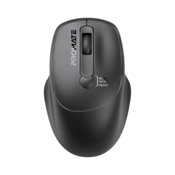 Promate uniglide ezgrip™ ergonomic wireless mouse