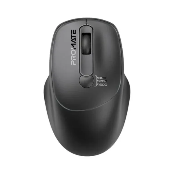 Promate uniglide ezgrip™ ergonomic wireless mouse