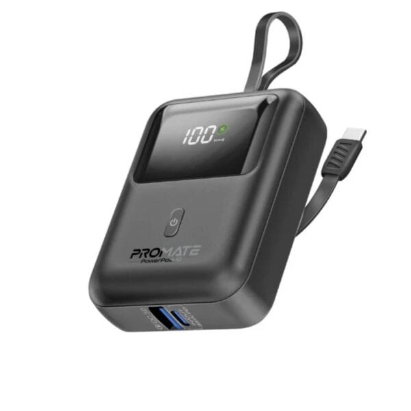 Promate ultra compact 10000mah powerbank (powerpod-10)
