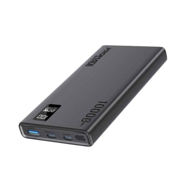 Promate compact smart charging power bank (bolt 10pd)