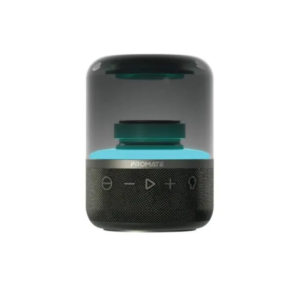 Promate glitz lumisound® 360° surround sound