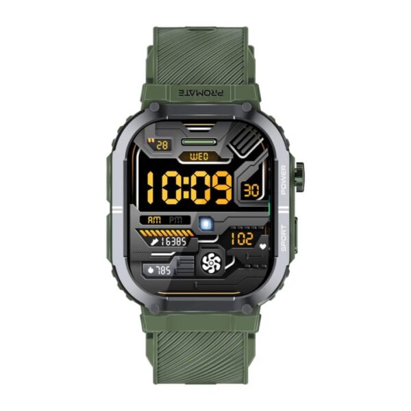 Promate SportFit™ Tough-Built Smartwatch with BT Calling ((XWatch-SL)
