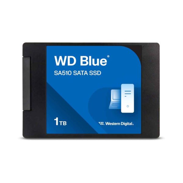 Wd blue sa510 sata ssd 2. 5”:7mm cased - 1tb Wd blue sa510 sata ssd 2. 5”:7mm cased - 1tb
