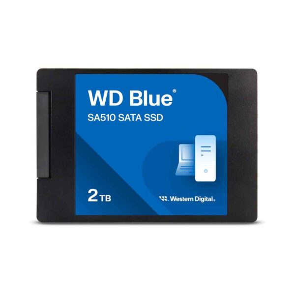 Wd blue sa510 sata ssd 2. 5”:7mm cased - 2tb