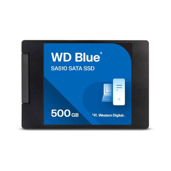 Wd blue sa510 sata ssd 2. 5”:7mm cased - 500gb Wd blue sa510 sata ssd 2. 5”:7mm cased - 500gb