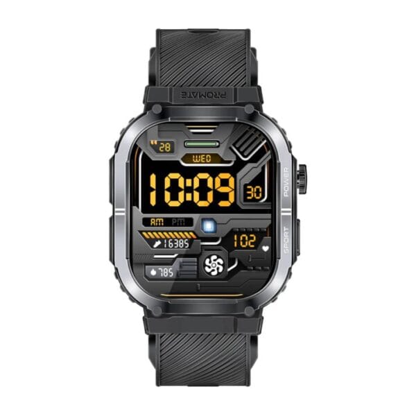 Promate sportfit™ tough-built smartwatch with bt calling ((xwatch-sl)