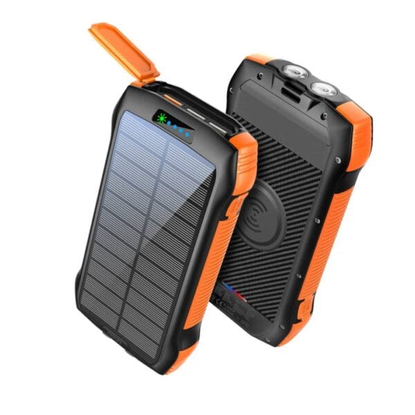 Promate 20000mah rugged ecolight™ solar power bank (solartank-20pdqi)