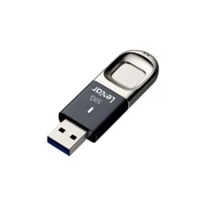 32GB Lexar® Fingerprint F35 USB 3.0 flash drive