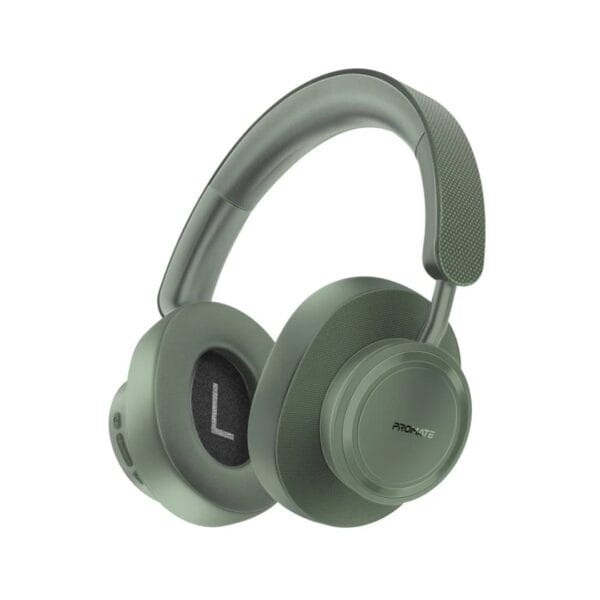 Promate takt high fidelity over-ear stereo wireless headphones