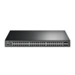 TP Link SG3452 XP Omada 48-Port Gigabit and 4-Port 10GE SFP+ L2+ Managed Switch with 48-Port PoE+