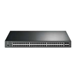 TP Link SG3452 XP Omada 48-Port Gigabit and 4-Port 10GE SFP+ L2+ Managed Switch with 48-Port PoE+