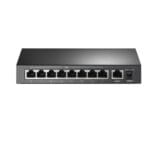 TP-Link TL-SF1009P 9-Port 10/100Mbps Desktop Switch with 8-Port PoE+