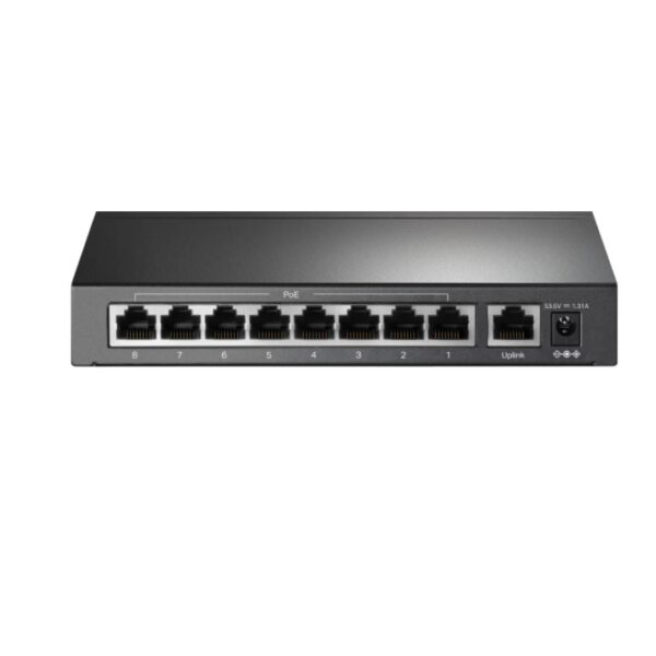 TP-Link TL-SF1009P 9-Port 10/100Mbps Desktop Switch with 8-Port PoE+