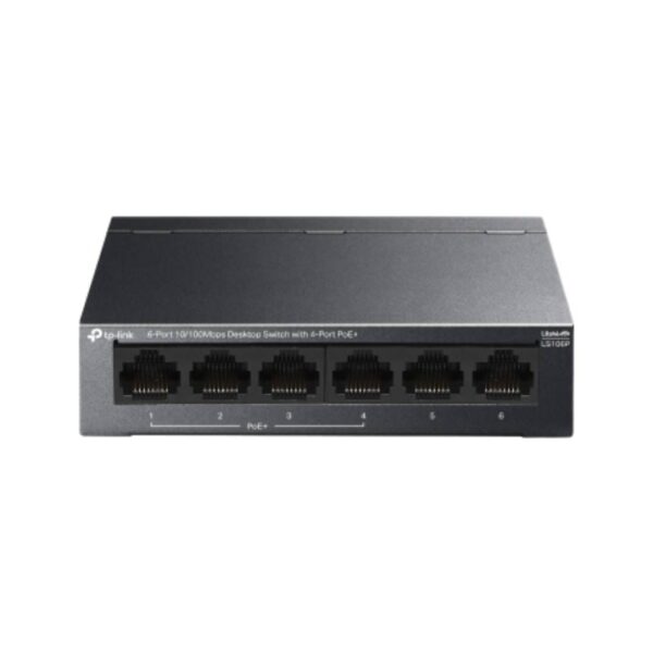 Desktop switch Tp-link 6-port 10/100mbps desktop switch with 4-port poe+ ls106p
