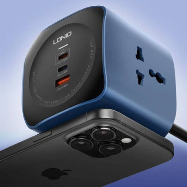 LDNIO SC3319 Universal Outlet 6 In 1 10A 2500W Power Socket Cube