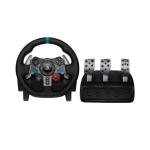 Logitech G29 Driving Force Racing Wheel and Floor Pedals for PS5, PS4, PC, Mac
