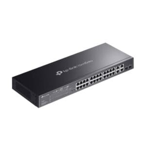 TP-Link Omada SL2428P 24-Port 10/100Mbps + 4-Port Gigabit Smart Switch with 24-Port PoE+