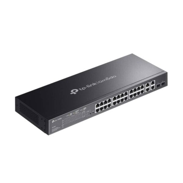 Omda t-p link Tp-link omada sl2428p 24-port 10/100mbps + 4-port gigabit smart switch with 24-port poe+