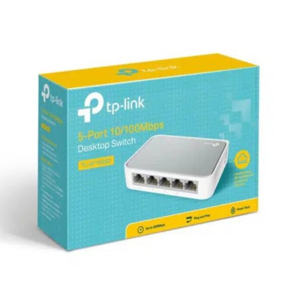 TP-Link TL-SF1005D 5-Port 10/100Mbps Desktop Switch