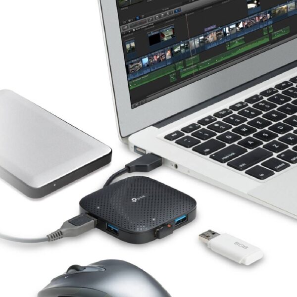 TP-Link USB 3.0 3-Port Hub & Gigabit Ethernet Adapter (UH400G)