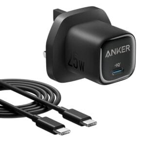 Anker 25W Compact USB-C Charger with USB-C Cable